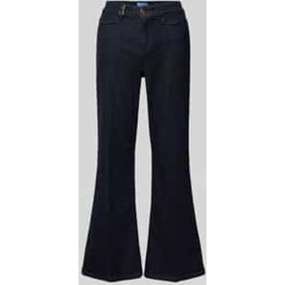 regular fit bootcut jeans van katoenmix model 'FABIENNE'