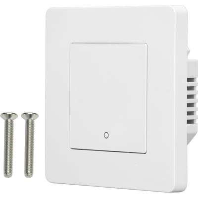 Slimme Schakelaar 1 Weg Timing Controller Scène Schakelaar Afstandsbediening AC 100?240V voor Lichtgordijn Grijs