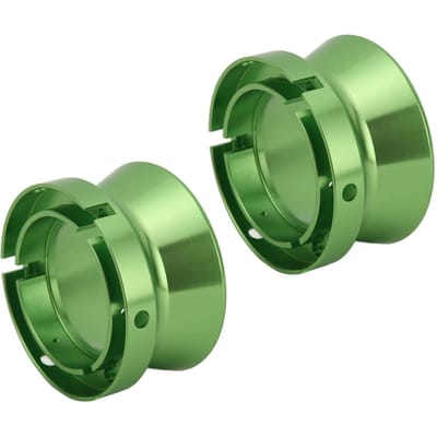 1 Paar NAB Hub Adapters 10 Inch Aluminiumlegering Gepolijst Universeel Laadapparaat voor Studer ReVOX beige