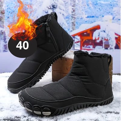 Bovista Snowboots - Sneeuwschoenen - Sneeuwboots - Heren- Wintersport - Ski - Skischoenen - Zwart - 40 - Antislip