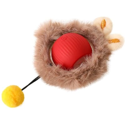 Slimme interactieve kattenspeeltjes Bal rolt snel in zakje Verstoppertje kitten speeltje Bewegingsgeactiveerd interactief kattenspeeltje voor binnen