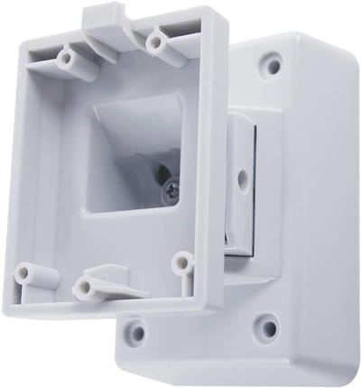 Sensor Bevestigingsarm - Montagebeugel Detector - Buitensensor Installeren - Twee-assige Rotatie - N.v.t. - Wit
