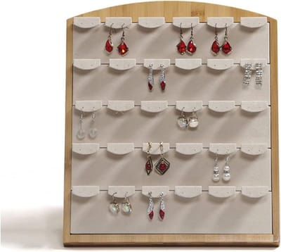 Juwelen Organizer - Sieraden Display - Sieraden Opbergen - Grote Capaciteit - Fluweel - Natuurlijk