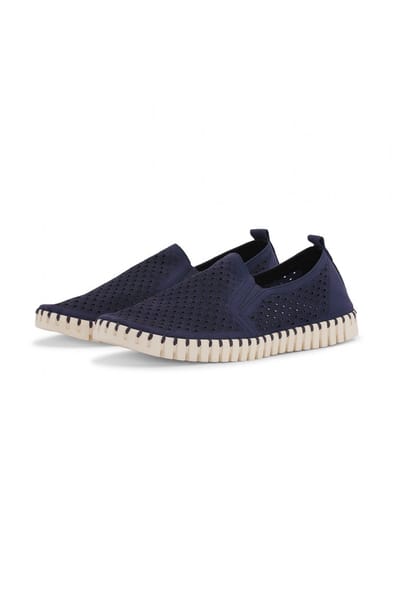 Instappers Heren TULIP140MEN beige zool - 660 Dark Indigo