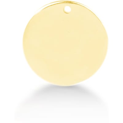 Luxenter hanger in 925 sterlingzilver, 18K geelgoud verguld - 18K geelgoud verguld - Ring