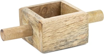 HomeBound by KY | Houten schaal met hengsels | decoratief schaaltje