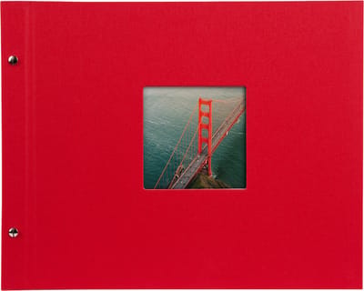 Goldbuch - Schroefalbum Bella Vista - Rood - 31x39 cm