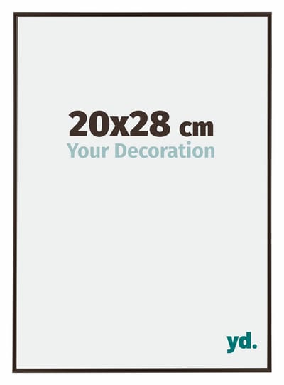 Your Decoration - Fotolijst 20x28 cm - Kunststof - Antraciet - Evry