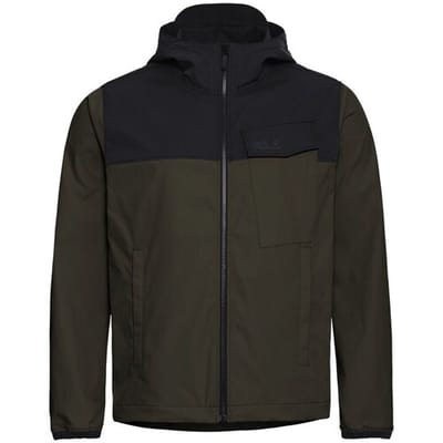 Jack Wolfskin MAHANI JKT M Heren Outdoorjas-obsidian moss