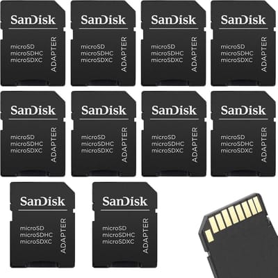 MicroSD naar SD HC Kaartlezer Adapter voor Geheugenkaarten