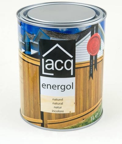 Lacq Energol - Houtolie - Grijs - 1 Liter - Zijdeglans