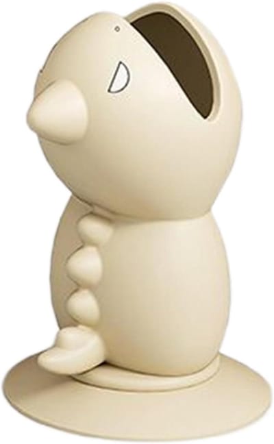 Tandenborstelhoes - Reisbeschermer Opzetborstel - Hygiënisch Opbergen - Universele Pasvorm - 33 x 45 cm - Beige Geel