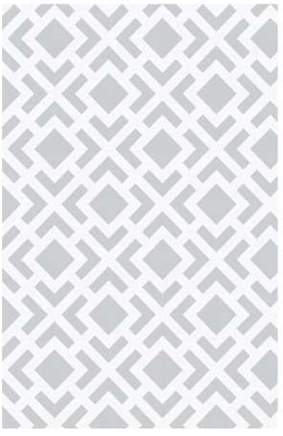 Storesdeco Premium vinyl vloerkleed, antislip, binnen/buiten – Grijs, 120 x 180 cm