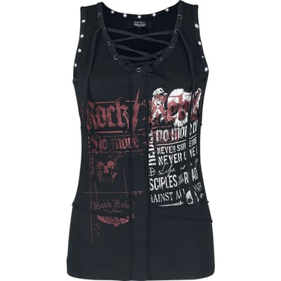 Rock Rebel by EMP - Rock Top - Dance It All Off - L - voor Vrouwen - zwart