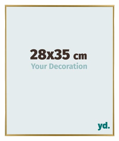 Your Decoration - Fotolijst 28x35 cm - Kunststof - Goud - Evry