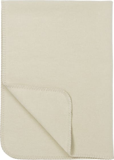 Meyco Baby Uni wiegdeken - geweven - sand - 75x100cm - 1.0 TOG