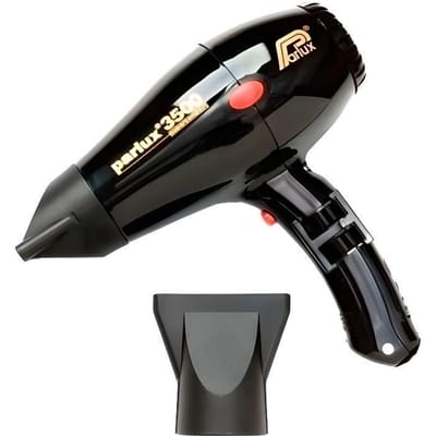 PARLUX Sèche-cheveux - 3500 Supercompact - Débit d'air 73 m3/h - 2000 W - Noir