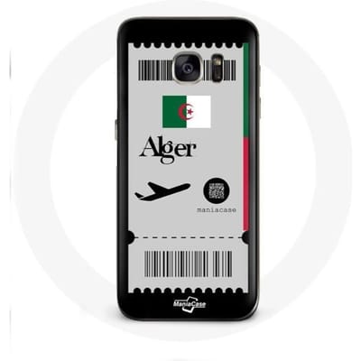 Samsung Galaxy S7 hoesje Algiers vliegticket