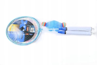 Badmintonset: 2 rackets en 2 shuttles voor plezier