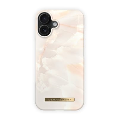 iDeal of Sweden Fashion Backcover geschikt voor Apple iPhone 17 - Rose Pearl Marble