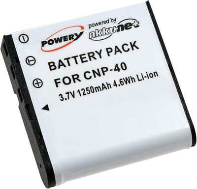 Camera Accu - Reserve Batterij - Foto's Maken - Lange Levensduur - 37V 1250mAh - Zwart