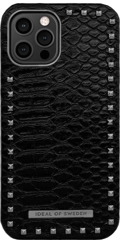 iDeal of Sweden Statement Case Unity voor iPhone 12 Pro Max Beatstuds Black Snake