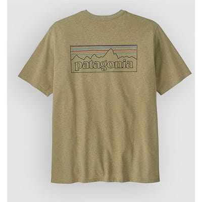 Patagonia P-6 Logo Responsibili T-Shirt groen