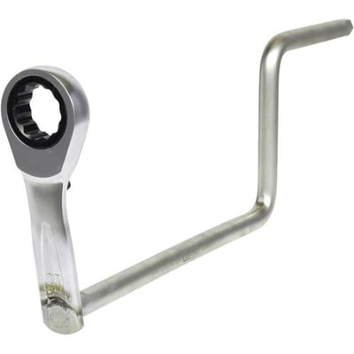 KS Tools 150.9446 1/2 oliefiltersleutel voor dubbele nokassen dieselmotoren, 27 mm