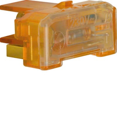 Hager Berker Neonlamp Element Met N-Terminal IP44 Oranje 0.4MA - 167504