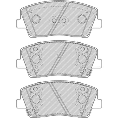Remblokset FERODO FDB5045, voor