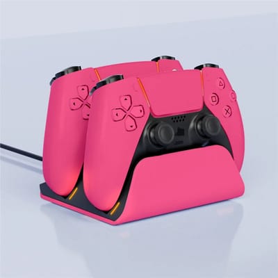 Geschikt voor PS5 controller snellaaddock, dual wireless game controller laadstation, Geschikt voor PlayStation 5 oplaadstandaard accessoire.