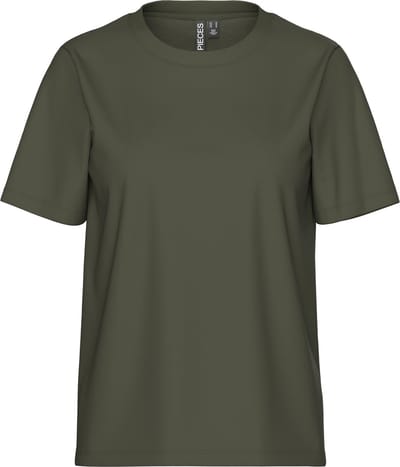 PIECES - PCRIA SS SOLID TEE JRS NOOS BC - Dames - T-shirts