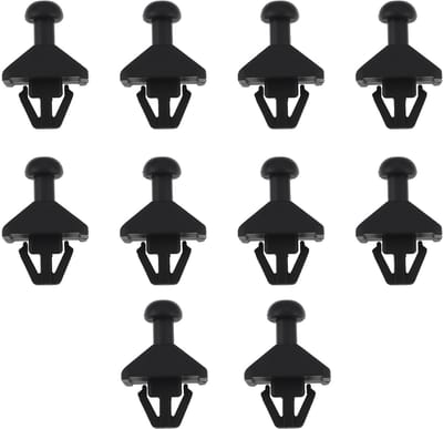 Dailygoods- Cargo Cover Vervangingsclips 10 Stuks - Compatibel met Silvia S13/240SX/200SX/180SX/Kicks - Kunststof - Eenvoudig te installeren - Lange levensduur - Haakclips