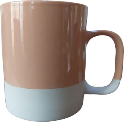 Floz Design koffiemok of theemok - kleur aardetint nude - fairtrade uit Vietnam - 350 ml