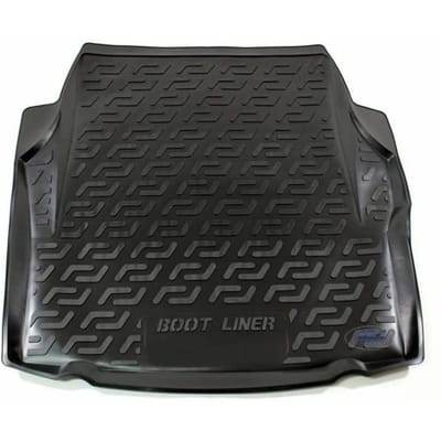 J&J AUTOMOTIVE | Tapis De Coffre Caoutchouc Premium Pour Bmw 3 Série F30 Saloon 2011-2019 noir
