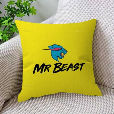 Game Blogger Mr-Beasts Kussenhoes Decoratief Kussen Bank Huisdecoratie kussenhoezen 35x35cm