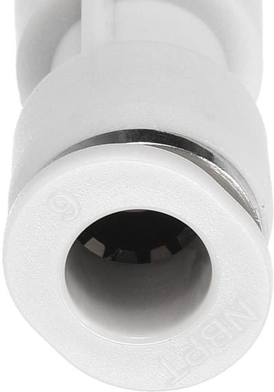 Dailygoods- Fittingen 6mm naar 3mm - 5 Stuks - Pneumatische Luchtslang Connectoren - Snelkoppeling - Eenvoudige Installatie - Lekvrij - Luchtconnector
