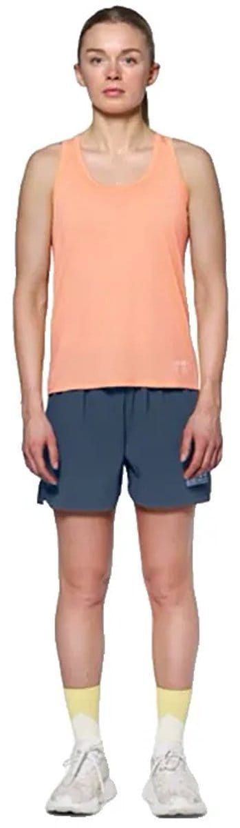 Devold Of Norway Endurance Merino 130 Mouwloos T-shirt Oranje S Vrouw