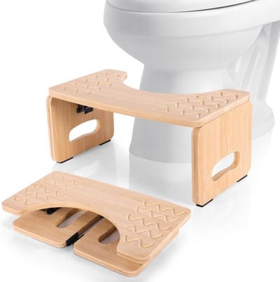 Draagbare Opvouwbare Toiletstoel en Kruk voor Volwassenen en Kinderen