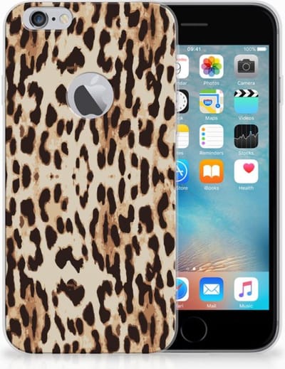 Apple iPhone 6 Plus | 6s Plus TPU Hoesje Leopard