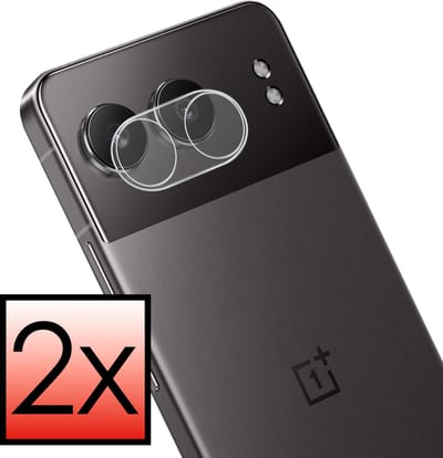 Screenprotector Geschikt voor Oneplus Nord 4 Camera Screenprotector Gehard Glas - Screenprotector Geschikt voor Oneplus Nord 4 Screenprotector Camera Tempered Glass - 2 PACK