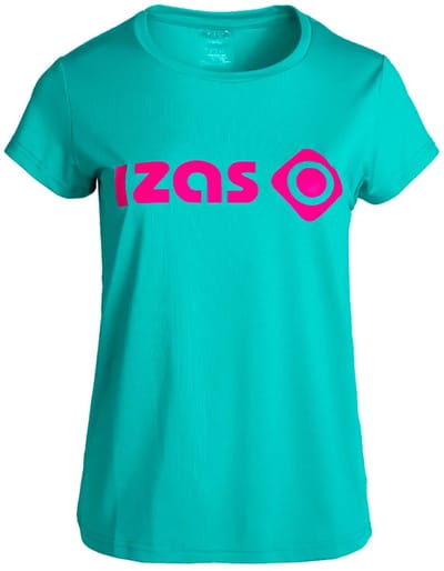 Izas Aestus V2 T-shirt Met Korte Mouwen Groen S Vrouw