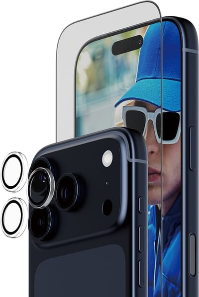 PanzerGlass ® 2-in-1 Essentials Bundle iPhone 17 Pro Doorzichtige schermbeschermer Apple 1 stuk(s)