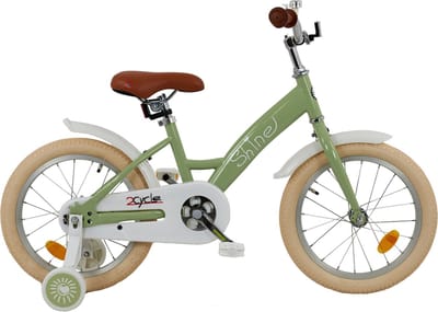 2Cycle kinderfiets 16 inch (4 tot 6 jaar) voor meisjes groen