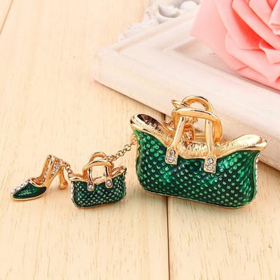 Porte-clés en cristal strass, pendentif porte-monnaie, porte-clés, cadeau, offre spéciale beige