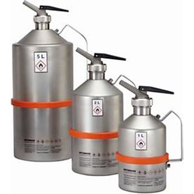 Doseerkan, roestvrij staal 1.4301, 1 l, Ø 111 x H 235 mm, automatisch overdrukventiel