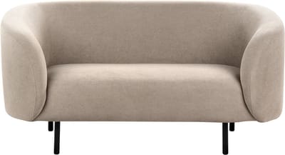 LOEN - Tweezitsbank - Taupe - Polyester