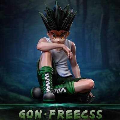 Anime HUNTER HUNTER Figuur Gon Freecss Diverse Stijlen Model Speelgoed Versieren Ambachten Cadeau Collectie Decoratieve Ornamenten PVC With box