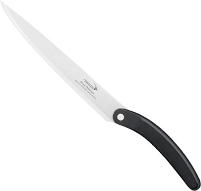 Déglon Fileermes – Flexibel Lemmet – Ergonomisch Hout – 17 cm – Zwart