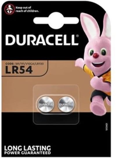 Duracell Knoopcelbatterijen LR54 - 2 x 2 stuks - Voordeelverpakking